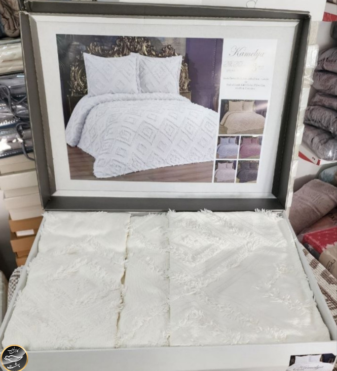 روتختی دونفره پیکه ترک (سه تکه - شیری)