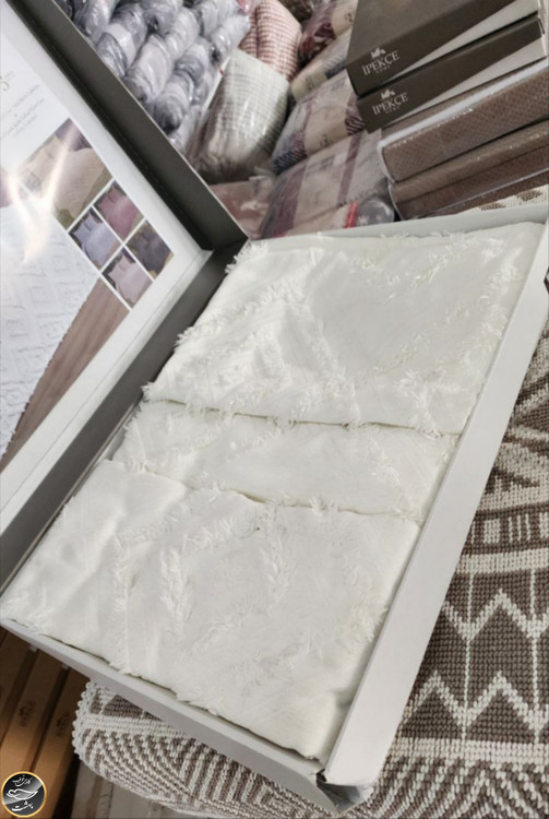 روتختی دونفره پیکه ترک (سه تکه - شیری)