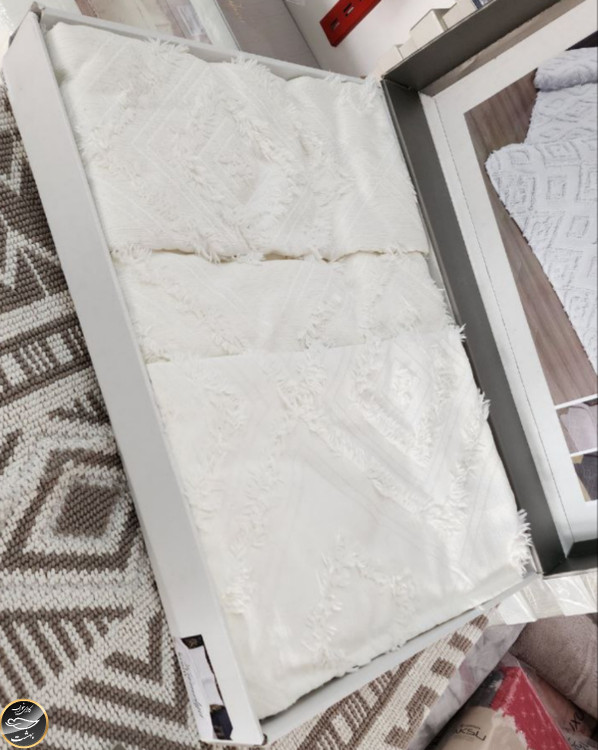 روتختی دونفره پیکه ترک (سه تکه - شیری)