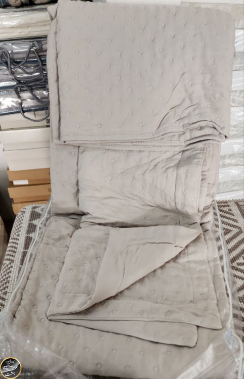 روتختی دونفره پنبه دوزی برند ترک (سه تکه)