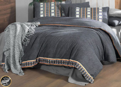 ست کاور لحاف دونفره برند سارو ترک ( 4 تکه) Flannel