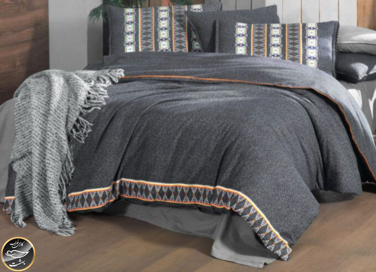 ست کاور لحاف دونفره برند سارو ترک ( 4 تکه) Flannel