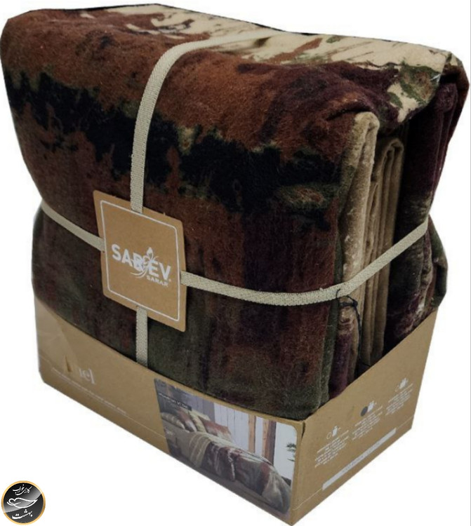 ست کاور لحاف دونفره برند سارو ترک ( 4 تکه) Flannel