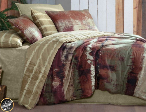 ست کاور لحاف دونفره برند سارو ترک ( 4 تکه) Flannel