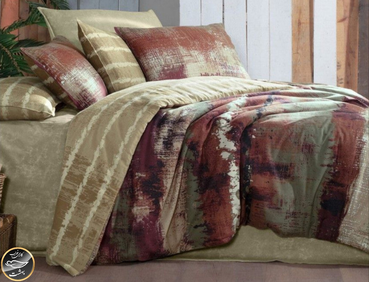 ست کاور لحاف دونفره برند سارو ترک ( 4 تکه) Flannel
