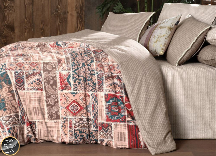 ست کاور لحاف دونفره برند سارو ترک ( 4 تکه) Flannel