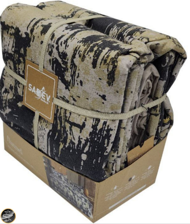 ست کاور لحاف دونفره برند سارو ترک ( 4 تکه) Flannel