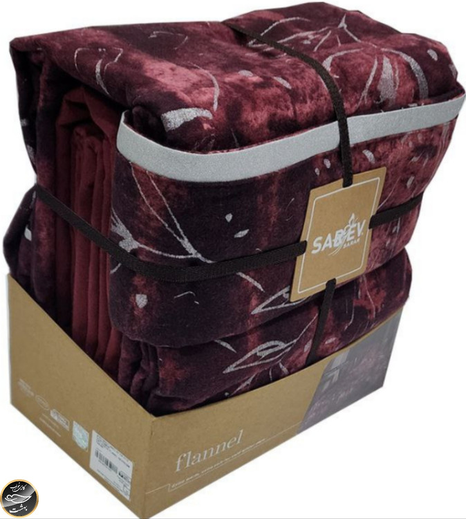 ست کاور لحاف دونفره برند سارو ترک ( 4 تکه) Flannel
