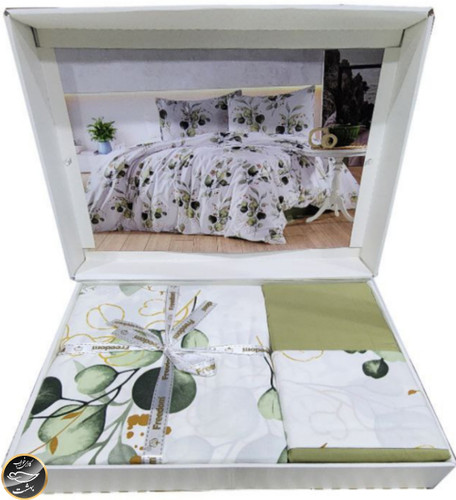 ست کاور لحاف دونفره برند فری دوم ترک ( 4 تکه)