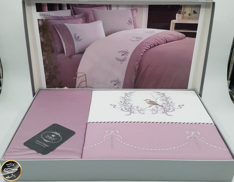 ست کاور لحاف دونفره ساتن برند دوکو ترک (شش تکه)