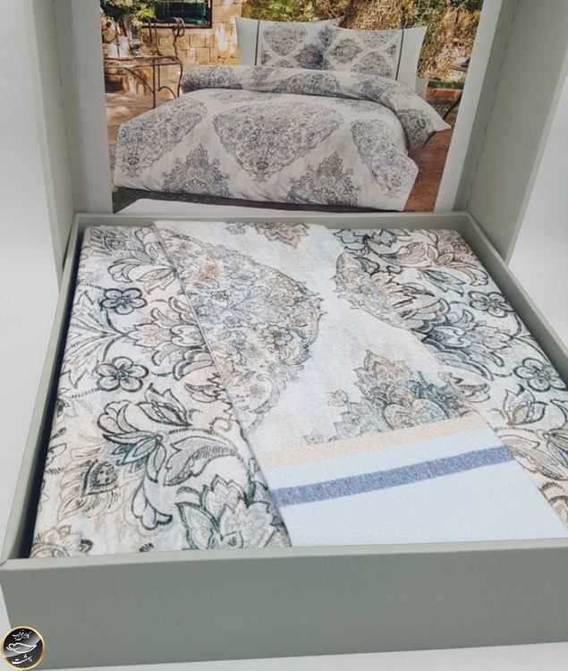 ست کاور لحاف دونفره برند ازدلیک ترک (چهار تکه) Ethnique