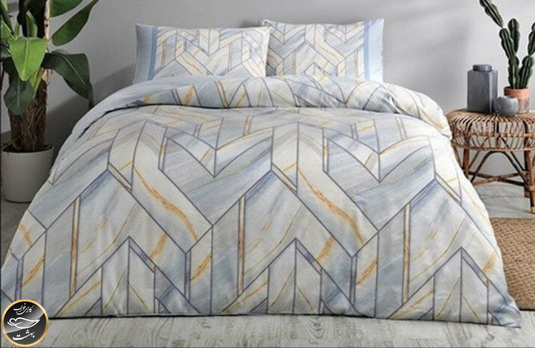 ست کاور لحاف دونفره برند ازدلیک ترک (چهار تکه) Marble