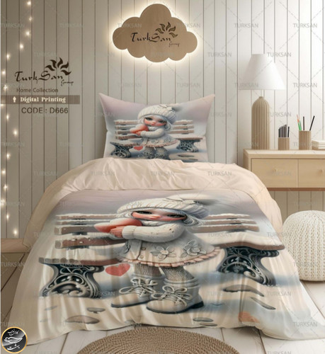 روتختی یک رو یک نفره چهار تکه برند ترکسان کد D666