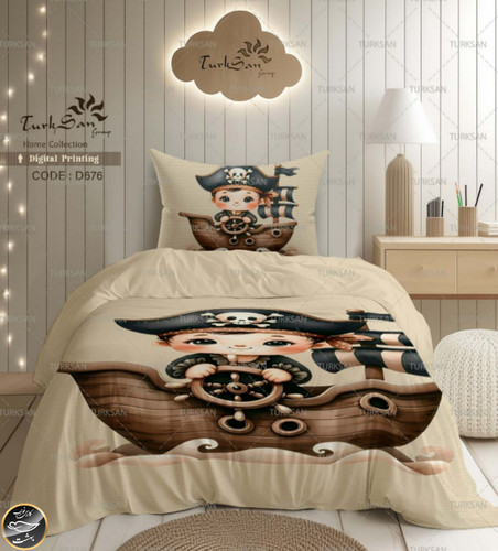 روتختی یک رو یک نفره چهار تکه برند ترکسان کد D676