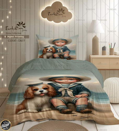 روتختی یک رو یک نفره چهار تکه برند ترکسان کد D677