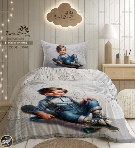 روتختی یک رو یک نفره چهار تکه برند ترکسان کد D678