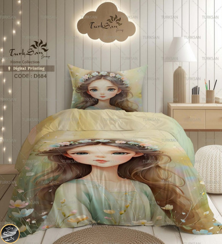 روتختی یک رو یک نفره چهار تکه برند ترکسان کد D684