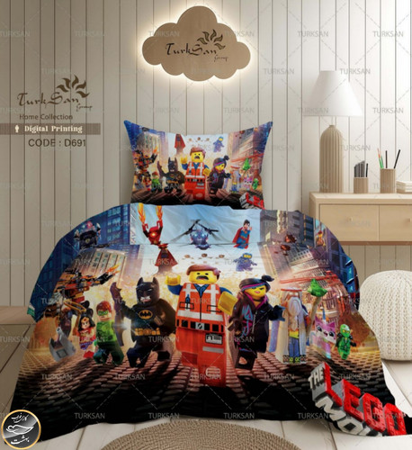 روتختی یک رو یک نفره چهار تکه برند ترکسان کد D691