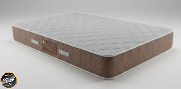 تشک اقتصادی فنری یک نفره سایز 120x200 سانتی متر ( فنر متصل - بونل)
