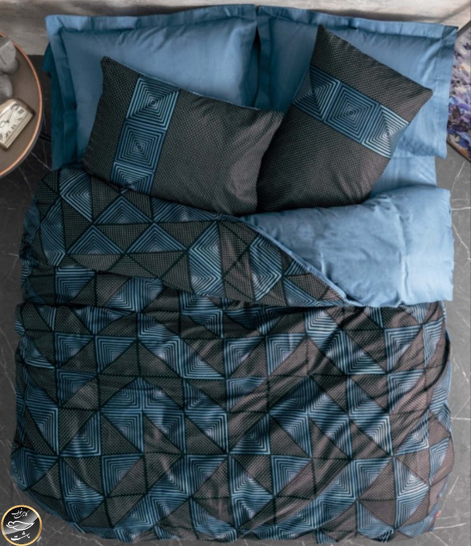 ست کاور لحاف دونفره Dark - Armor Siyah (چهار تکه)