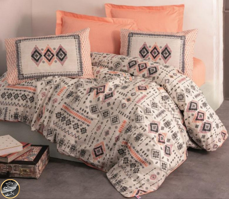 ست کاور لحاف دونفره Ethnic - Kateri Somon (چهار تکه)