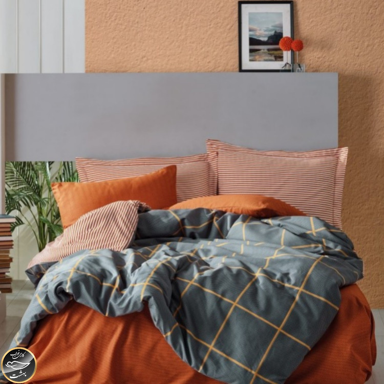 ست کاور لحاف دونفره Modern - Stark Tarcin (چهار تکه)