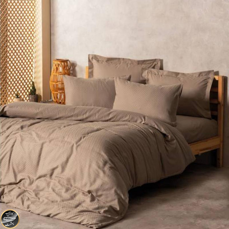 ست کاور لحاف دونفره Plaid- Vizon (چهار تکه)