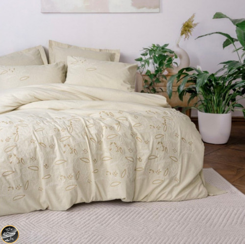 ست کاور لحاف دونفره Cotton Keten - Lapelis (شش تکه)