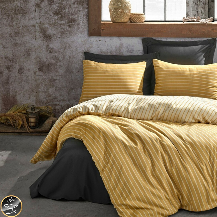 ست کاور لحاف دونفره Bamboo مدل Bamboo - Sari (شش تکه)