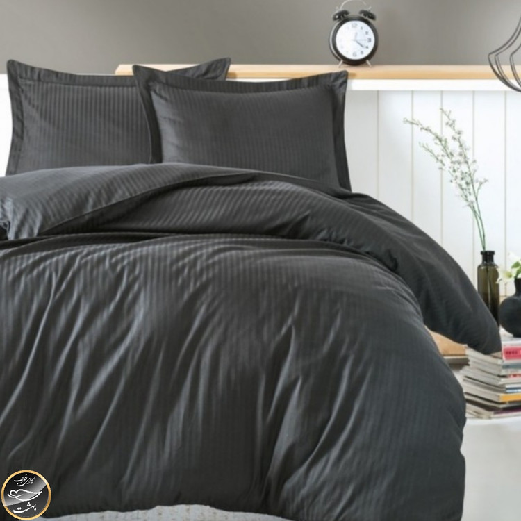 ست کاور لحاف دونفره Elegant Stripe Antransit (چهار تکه)