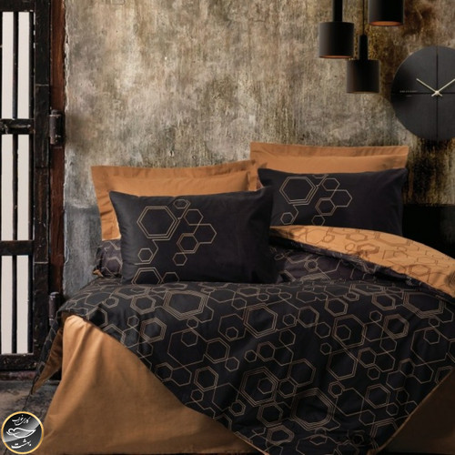 ست کاور لحاف دونفره Dark - Dawn Bakir (چهار تکه)