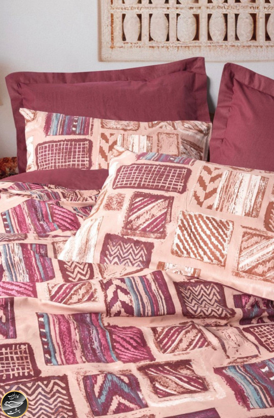 ست کاور لحاف یک نفره (سه تکه) Ethnic - Estilo Bordo