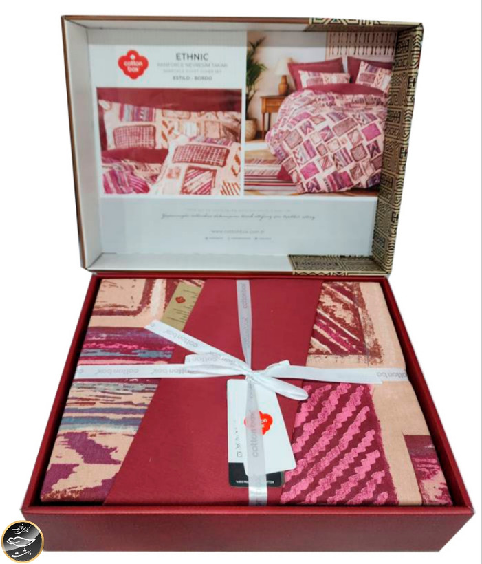 ست کاور لحاف یک نفره (سه تکه) Ethnic - Estilo Bordo