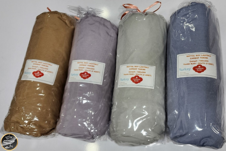 نیم ست دونفره (عرض ۱۸۰ سانتی متر - کوتون باکس - طوسی تیره)