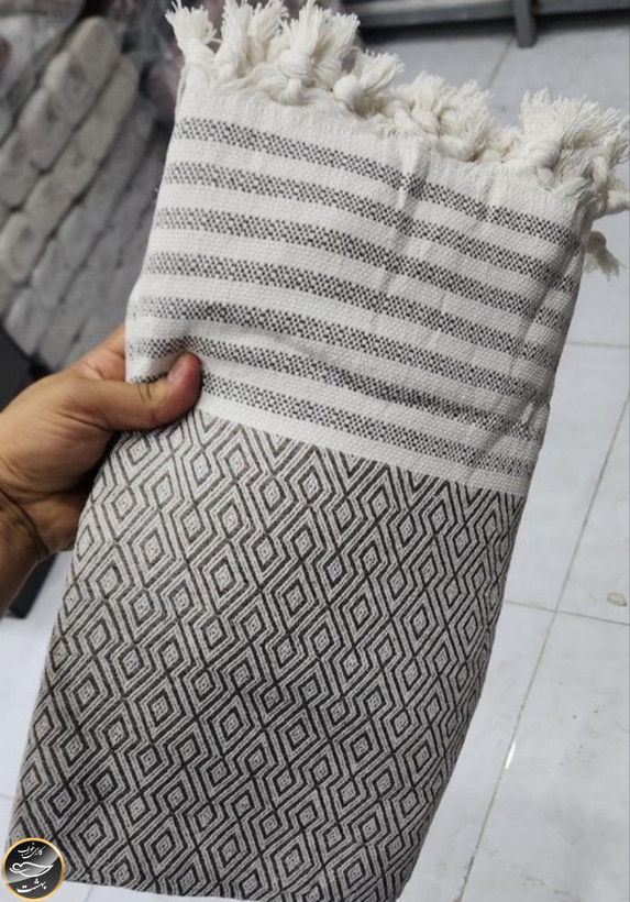 شال مبل ۱۸۰x210 سانتی متر برند Olodagi (طوسی تیره)