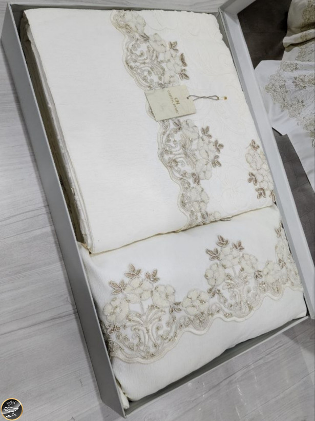 ست پیکه دونفره مدل Acelya برند Capital Home ترک (هفت تکه)
