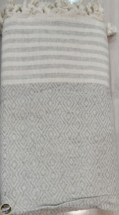شال مبل ۱۷۰x220 سانتی متر (طوسی)