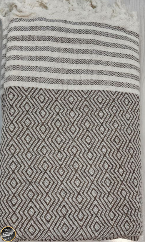 شال مبل برند کاراجا هوم ترک 180x310 سانتی متر (قهوه ای)