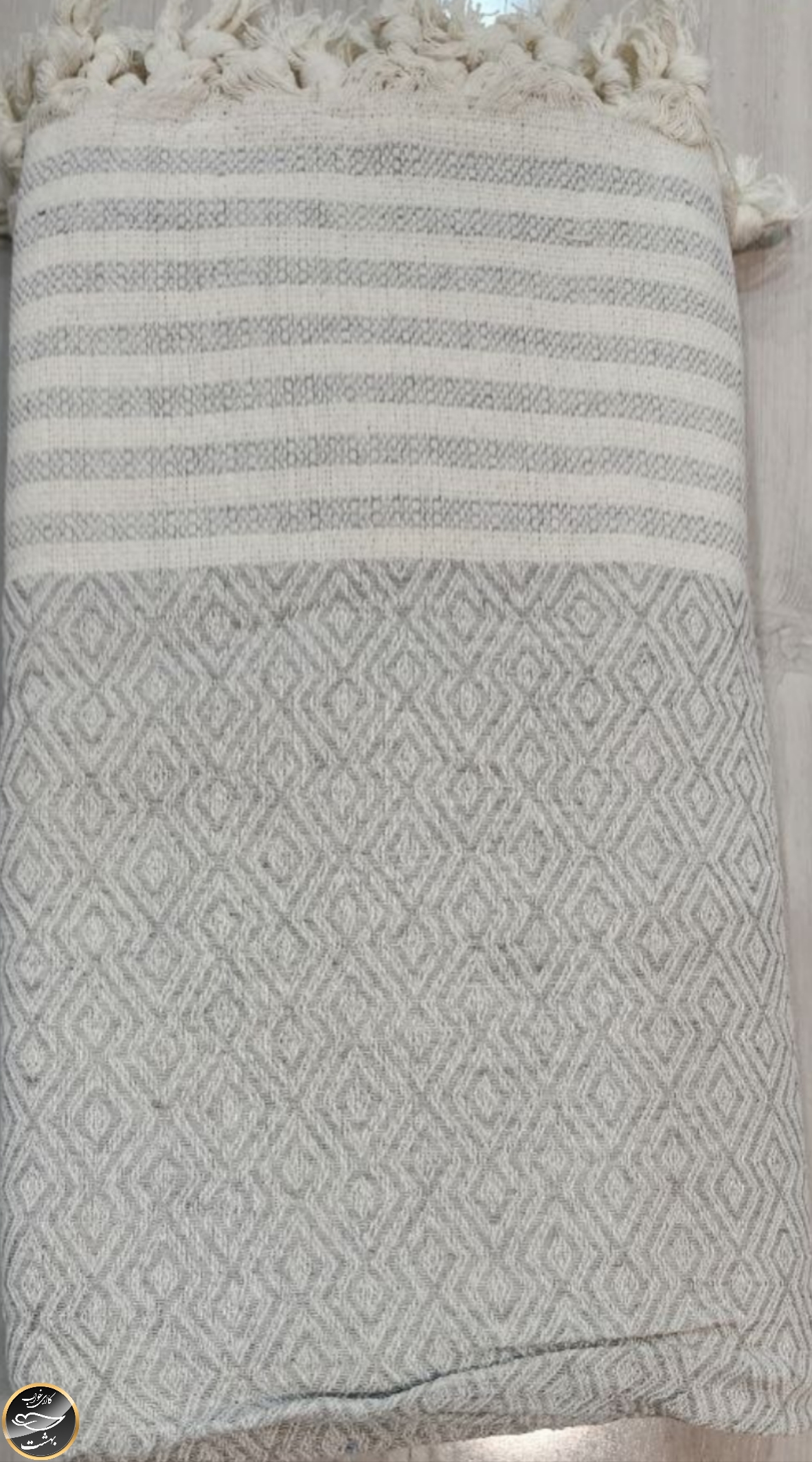 شال مبل ۱۷۰x300 سانتی متر (طوسی)