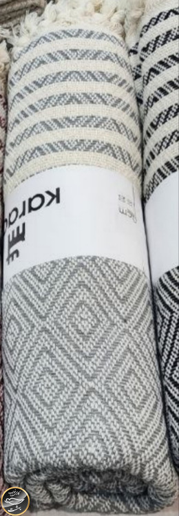 شال مبل ۱۷۰x220 سانتی متر (طوسی تیره)