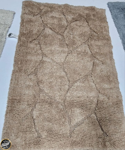 پادری پشمی (50x80 سانتی متر - قهوه ای)