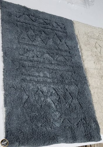 پادری پشمی (50x80 سانتی متر -دودی)