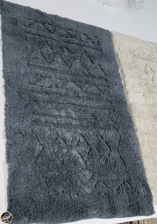 پادری پشمی (50x80 سانتی متر -دودی)