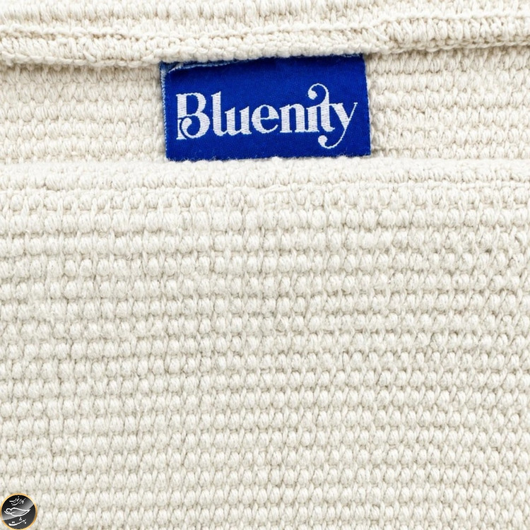 پادری ترک برند Bluenity مدل Hat (سایز 60x100 سانتی متر - طوسی)
