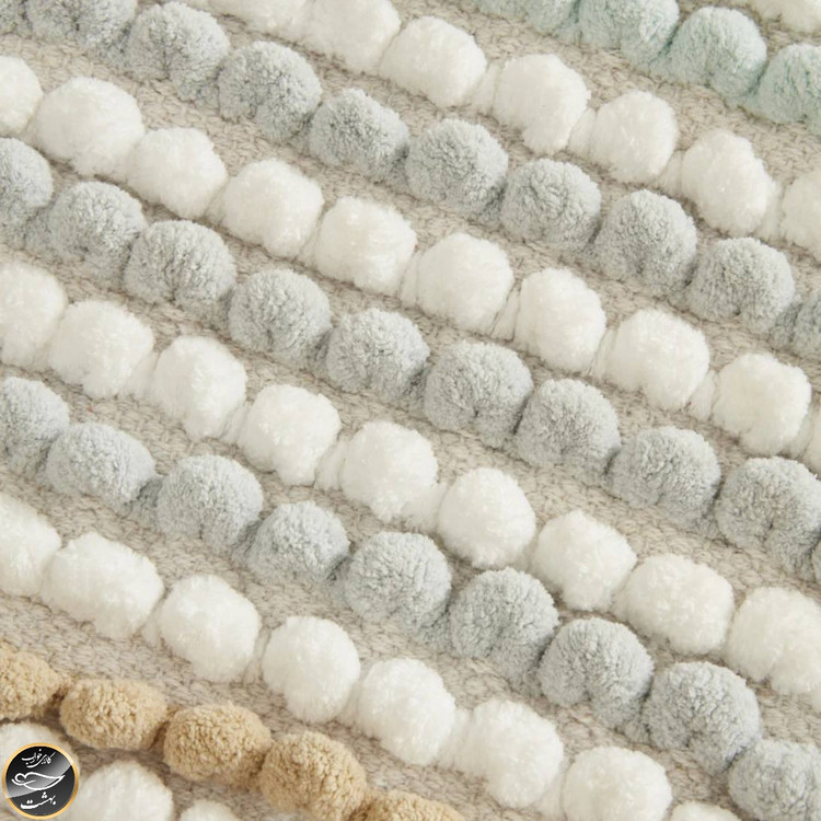 پادری پشمی برند کاراجا هوم ترک (90x60 سانتی متر - کرم)
