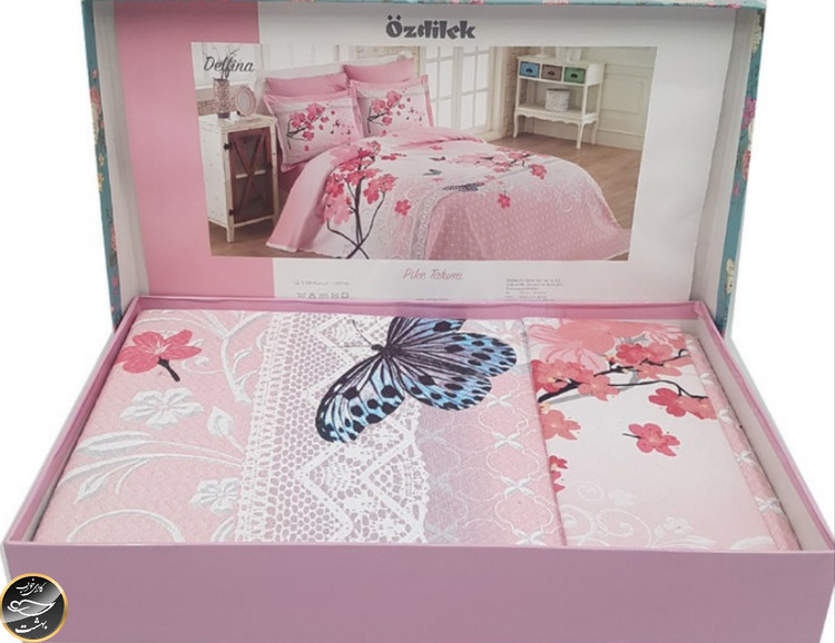 ست پیکه یک نفره برند Ozdilek ترک مدل Delfina (چهار تکه)