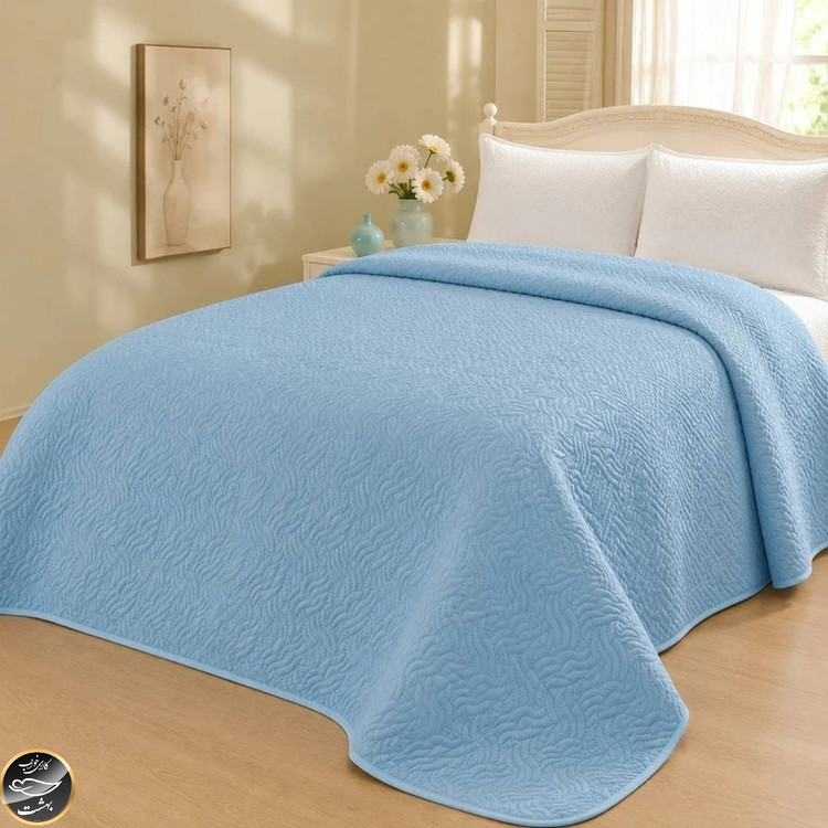 روتختی پنبه دوزی دونفره مدل Sweet Feeling (سایز 200x220 سانتی متر - یک تکه)