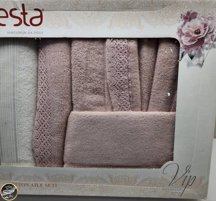 ست حوله تن پوش برند Fiesta (شش تکه)