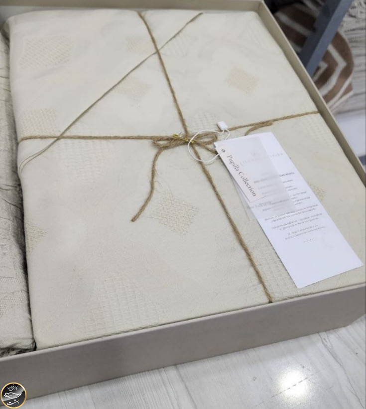 ست پیکه دونفره مدل Valentina برند Pupilla ترک (هفت تکه)
