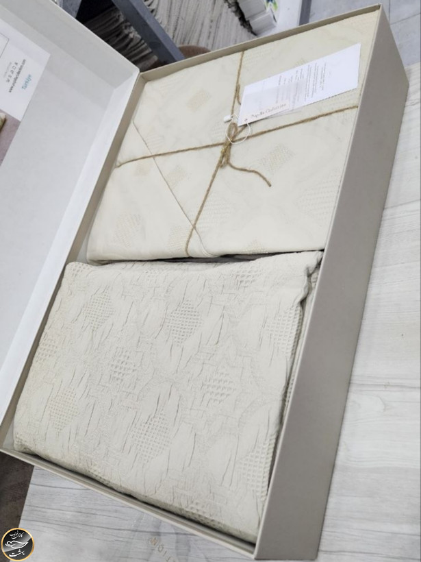 ست پیکه دونفره مدل Valentina برند Pupilla ترک (هفت تکه)